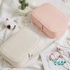 Earring Ring Jewelry Display Storage Box Case Organizer Flannel Tray Holder Gift