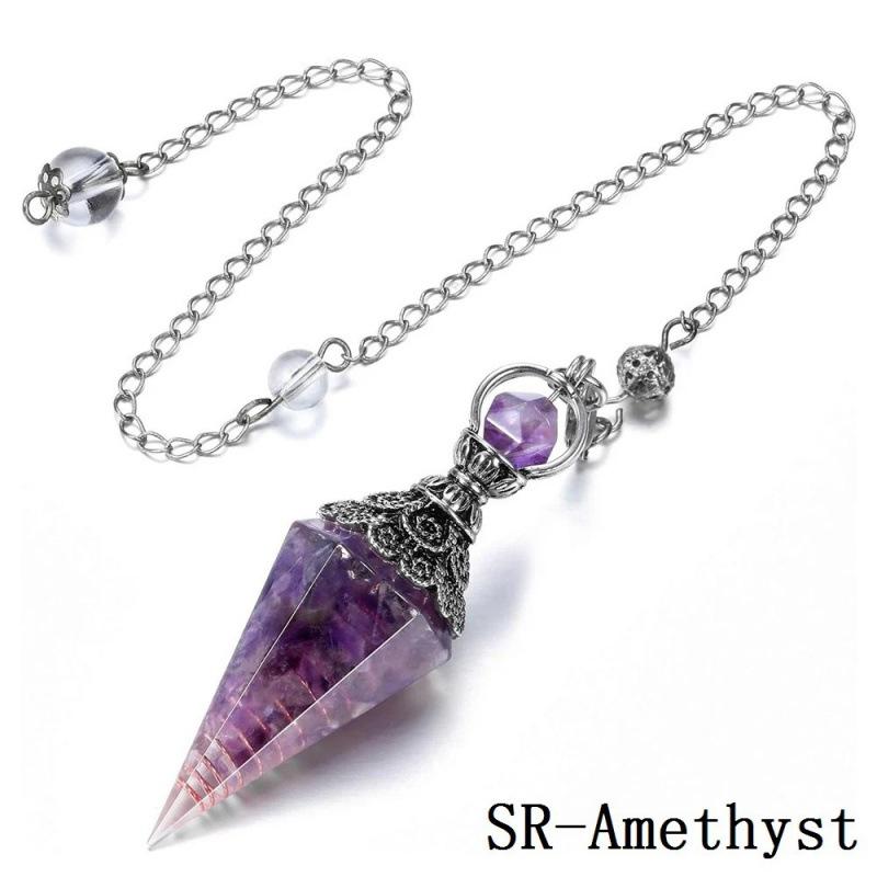 Crystal, Semi- Stone, Natural Seven-colored Stone One Size