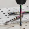 6-12mm Four-edge Serrated Drill Bit Set for Glass Tile Concrete Metal Ceramic Woodworking