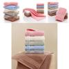 Luxurious Thick Cotton Towel For Babies Highly Absorbent Pure Cotton Long Staple Fabric In Various Colors