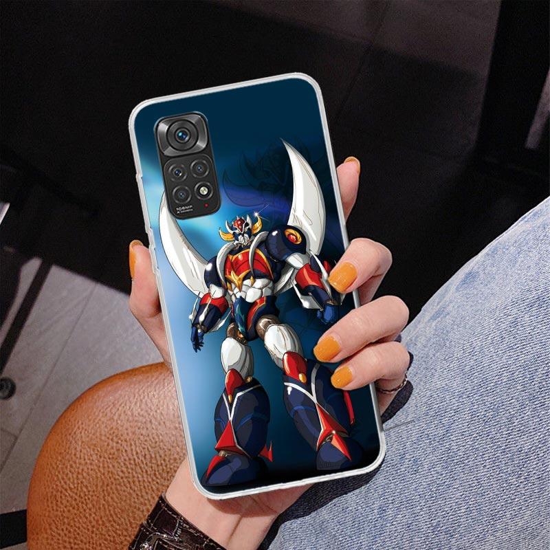 Manga Mazinger Z Anime Phnoe Case for Phnoe Case for Xiaomi Redmi Note 15 14 14S 13 Pro Plus 12 12S 11S 11E 10S 10 11T 5G Unique