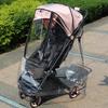 Transparent Baby Stroller Rain Cover Weather Proof & Portable Protective Sleeve Full Protections Cart Rain Guard