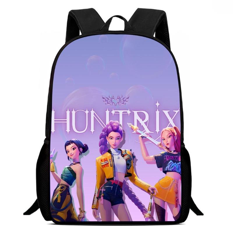 Neue Kpop Hexenjägerin Mädchengruppe Schultasche High-Definition-Druck Lässiger grenzüberschreitender leichter Rucksack
