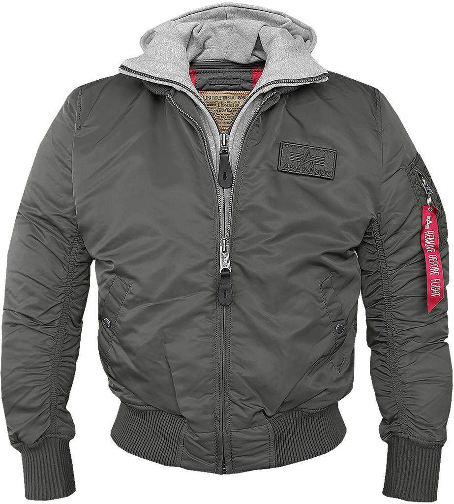 Alpha Industries MA-1 D-Tec Hood Bomber Jacket Зимняя куртка (183110)