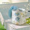 JOYYE Floral Ceramic Mug
