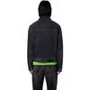 AMIPARIS Fw22 Lapel Single-Breasted Denim Long Sleeve Jacket Men Jackets Black HJK204.611-031