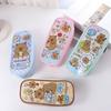 Desktop Storage Cartoon Capybara Stationery Bag Cartoon PVC Pencil Pouch  Children
