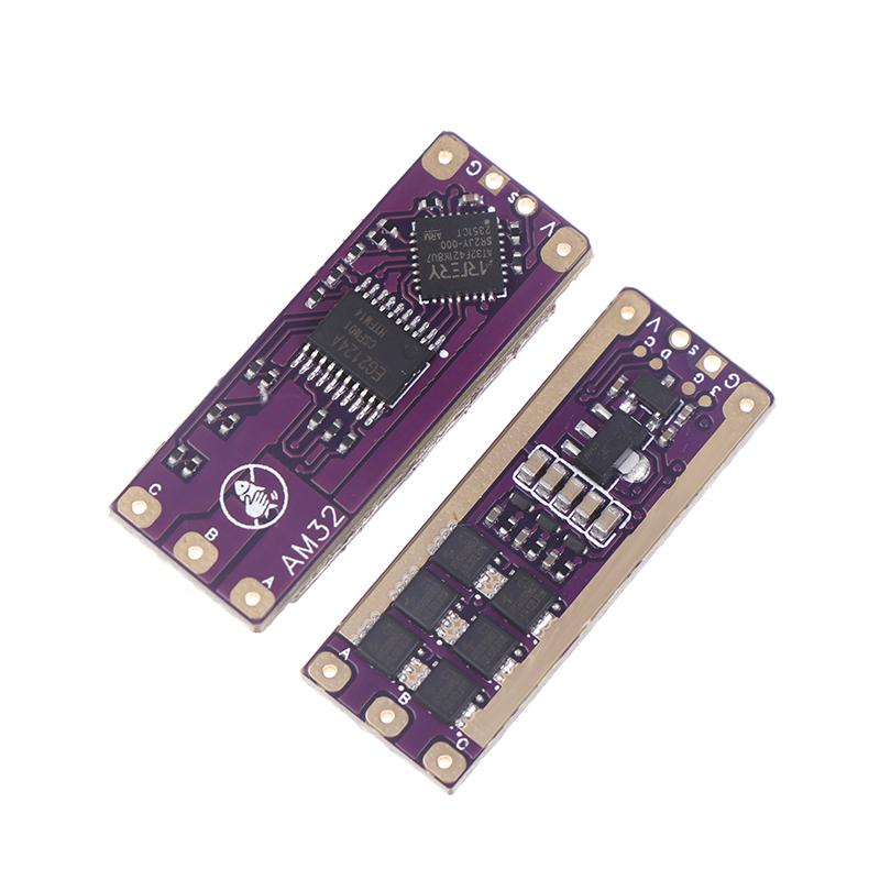 1Pcs 2-4S 32-Bit Esc Am32 Enhanced Version 40A High Power Speed Regulator Support Pwm Signal For Crawler Model Airplane Motors