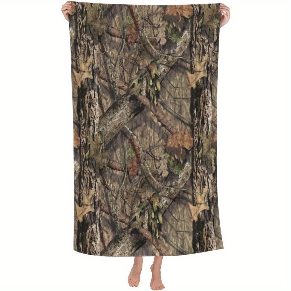 

Military Camouflage Beach Towel, Tactical Art Quick-Dry Sand-Free Microfiber Bath Towel for Swimming, Camping and Outdoor Fun W40*H60(CM)