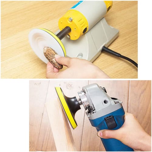 100mm Diameter Sandpaper, Disc Paper, Double Action, Magic Paper [50 Sheets], Available in 120#-1000# Grit, Round Sandpaper, 4"/100mm Diameter, White