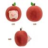 Süßes Schwein Plüschtier mit Apfel - Klein, Beruhigendes Tier, Geschenk zum Geburtstag, Spielzeug, Tierpuppe, Weiches Polyester, Schlafzimmerdekoration, Weihnachten,