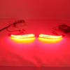 Rear Brake Tail Lights For Nissan Almera Bluebird Sylphy 2009-2011 LED Rear Bumper Reflector Lamps Turn Signal Fog Lamp