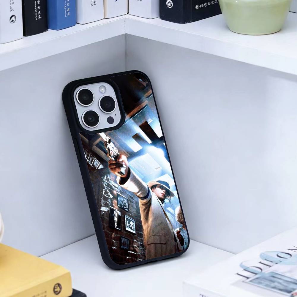 Singer Michael J-Jackson  Phone Case For iPhone 14,16,15,13,17,12,Plus,Pro,Max Magnetic For Magsafe Frosted Cover