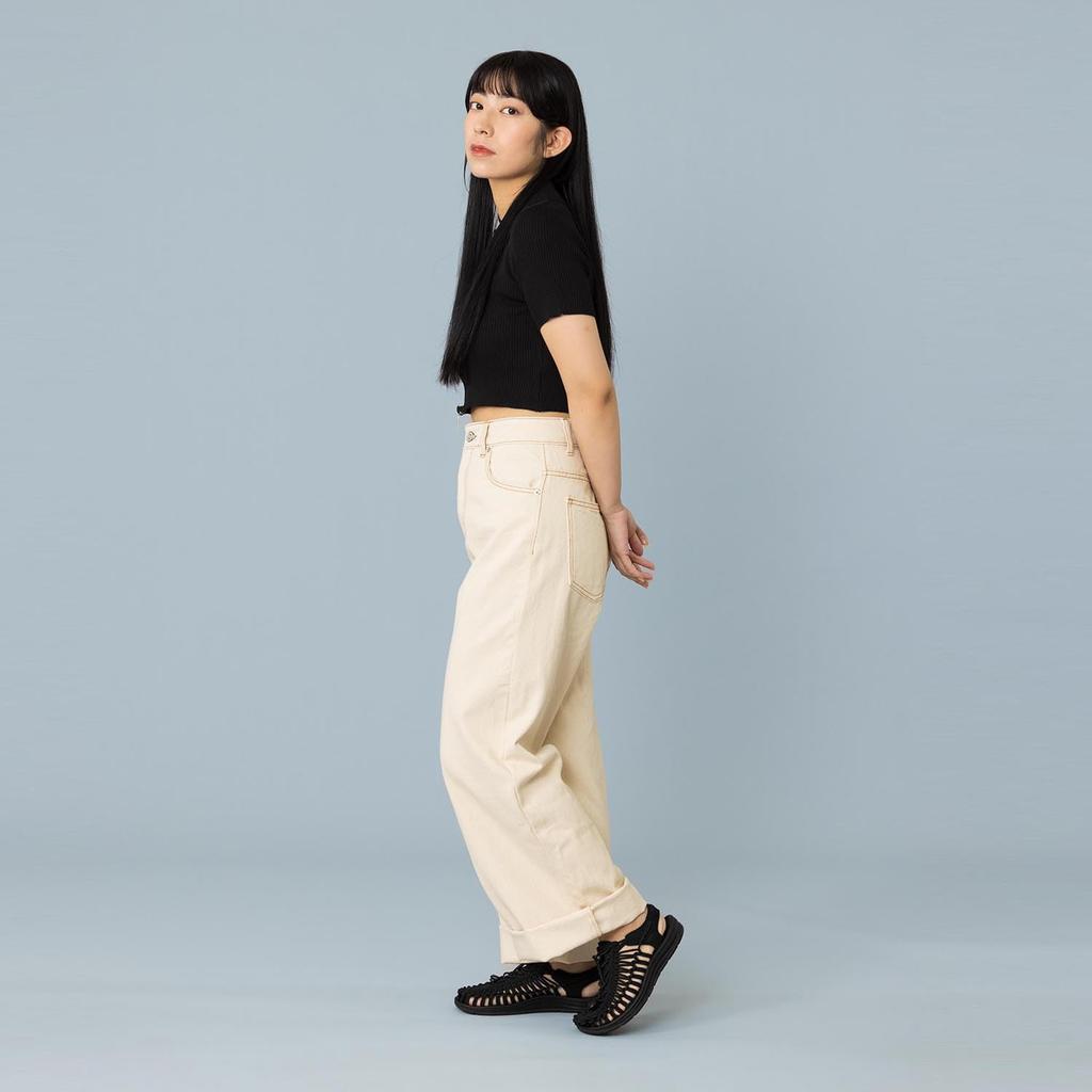 KEEN UNEEK Sandals for cm Women, Black/Black, 25.0