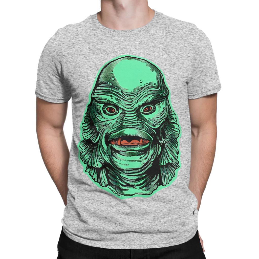 Ccreature From The Black Lagoon Gill Unisex Novelty 100 Cotton TShirt Ccreature From The Black Lagoon Tees Tops For Unisex
