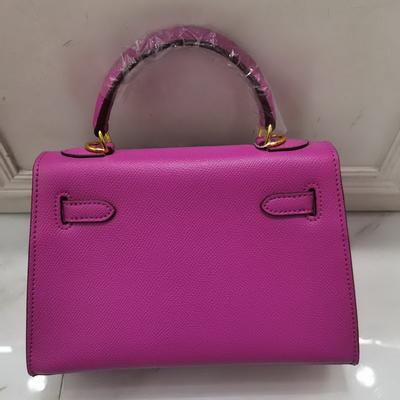 Leather Cowhide Women's Bag Palm Pattern Mini Bag 19CM/22CM/25-28 Kai-Li Bag Handbag Shoulder Bag