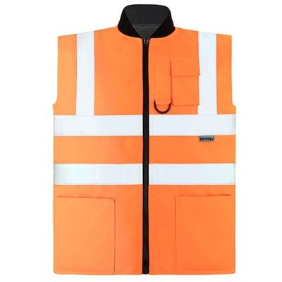Unisex Adult Ural Hi-Vis Reversible Safety Body Warmer