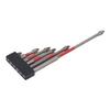 6PCS Electric Screwdriver Bits Cross Head Drill Driver Bit Set Alloy Steel Strong Magnetic Power Bits