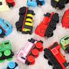Colorful Wooden Magnetic Train Set For Kids With Interactive Push-pull Features