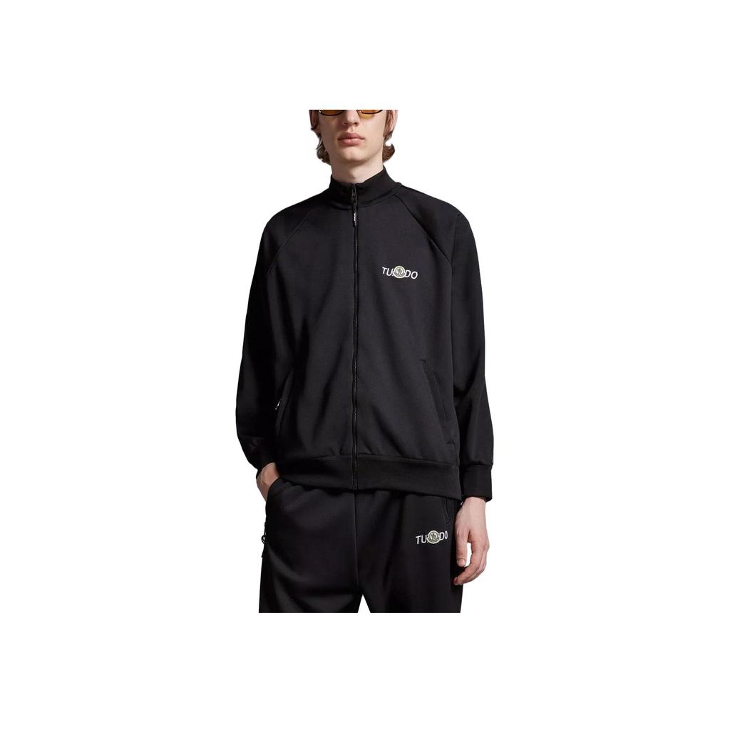 Moncler X Frgmt Hiroshi Fujiwara Collaboration Letter Pattern Logo Casual Jacket Unisex Jacket Black I209U8G00004899A1999