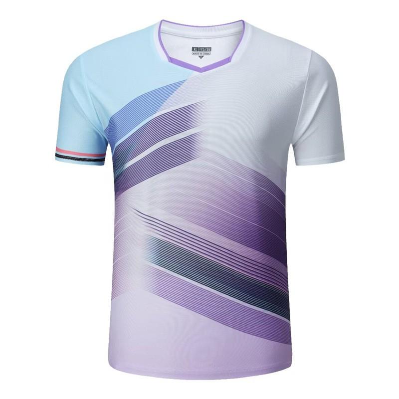 Badminton Tennis Sport Shirts Quick Dry Breathable Sweat Absorbing Training Competition Team Wear
