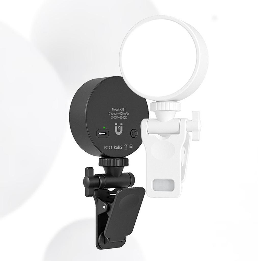 Mini fill light ring light mobile phone tofu selfie light video conference live broadcast light magnetic pocket light