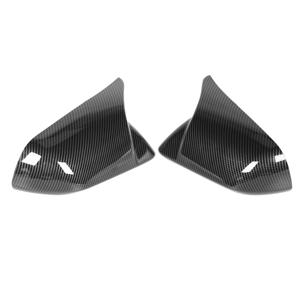 2pcs Door Mirror Cover Left Right Horn Replacement for 20152022