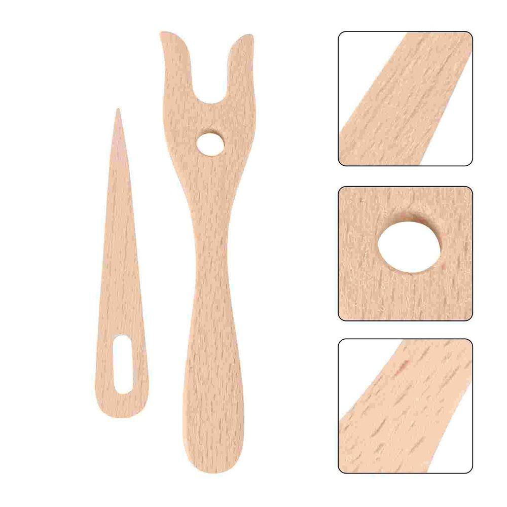 

Качественные DIY прочные товары для хобби, ручная работа, ткацкие инструменты, плетеный инструмент, деревянная вилка, вязальные инструменты