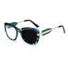 Brand Unique Design Oversized Wide Edge Prints Frame Hyperopia Eyewear Photochromic Anti Blue Ray Computer Women Reading Glasses