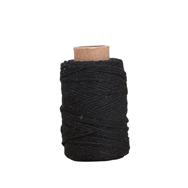 Cotton Macrame Cord Rope Bohemia Wedding Crafts DIY Twine Thread String Handmade Sewing Home Wall Hangings Party Decor