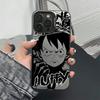 ONES PIECES Luffys Phone Case For iPhone 17 17e 16e 16 15 14 13 12 11 mini Pro Max X XR XSMAX 8 7 Air Plus Anti Fall Matte
