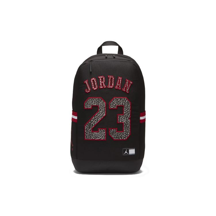 

New Jordan Polyester Basketball Bag Backpack Regular Unisex Black 9A0419-023 26.7*15.2*48.3CM