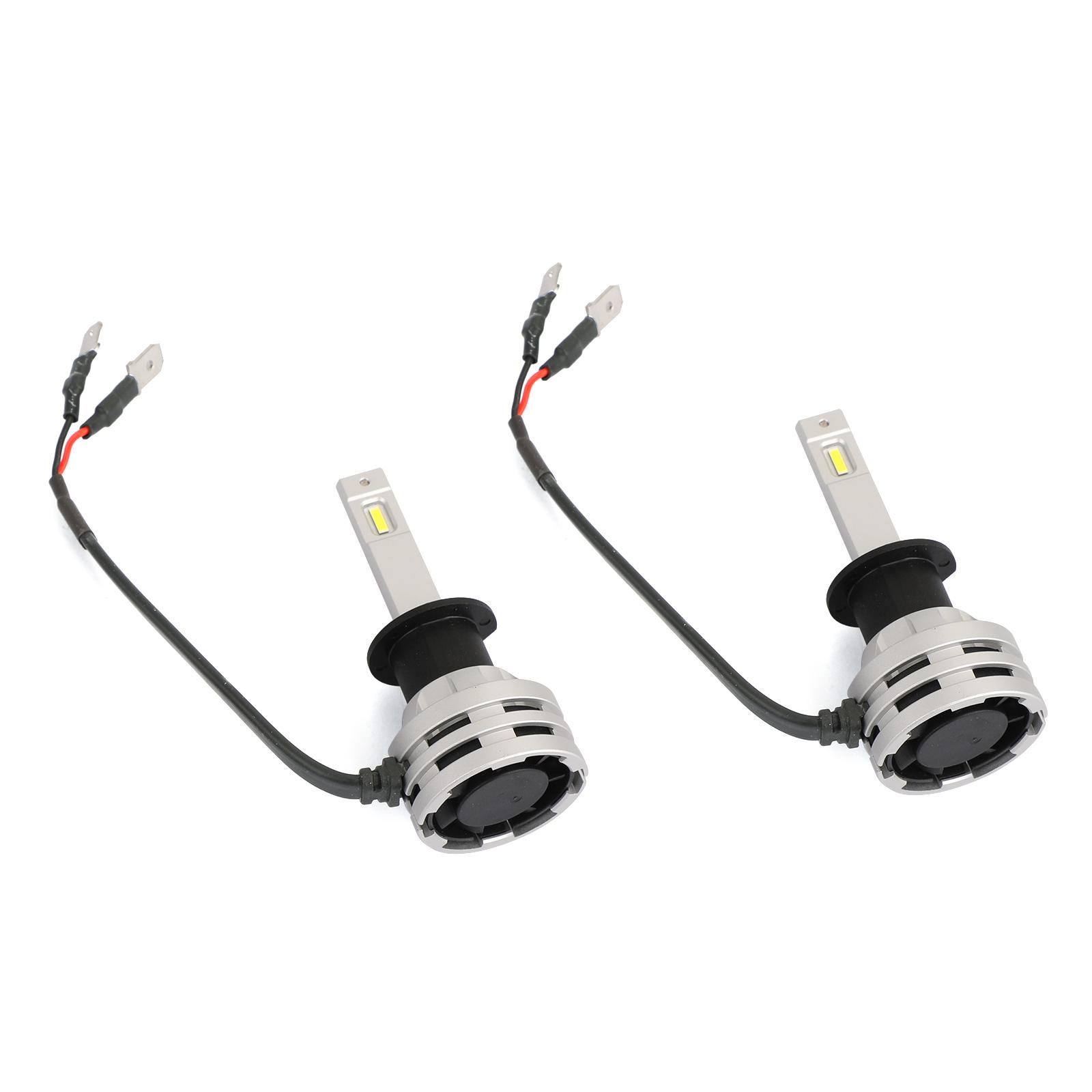 Artudatech Car H1 Led Ultinon Essential Car White Headlight Bulbs 6500K 19W 2Pcs