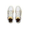 New LiNing Wave Pro Durable Breathable Low Top Skateboard Shoes Men's White Yellow AECS093-1