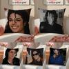 M-Michael J-Jackson Cushion Cover Linen Pillowcase Cover Soft Decor For Sofa Home Room
