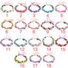 Boho Flower Headband Hair Wreath Floral Garland Crown  Headpiece with Ribbon