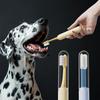 Pet Toothbrush with Travel Case Soft Silicone Brush for Dogs Cats Dual-Sided Ergonomic Removes Bad Breath Essential Oral Care Kit