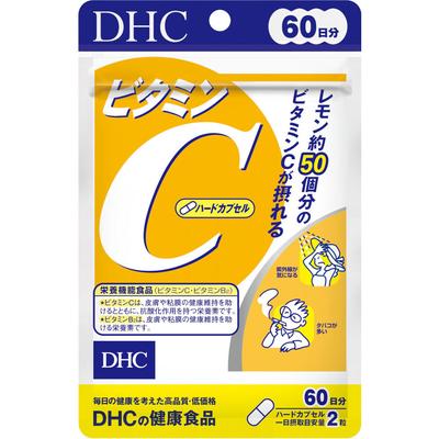 DHC Health Foods Vitamin C (hard Capsule) 120 Capsules Vitamin C Preparations Vitamins Vitamin C Preparations