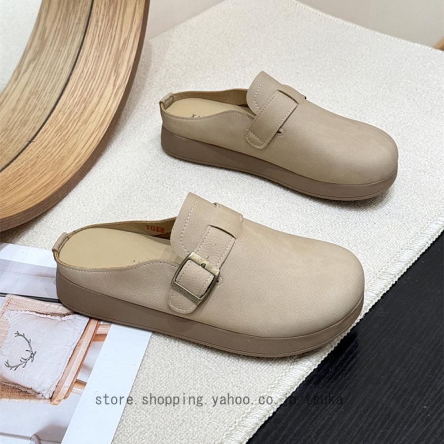 Sabo Sandals Women s Slip-on Heelless Flat Shoes Flat Shoes Comfort Pumps Moccasins Stylish Simple Office Shoes For Workplace Office