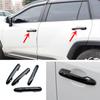 Bright Black Front Door Handles Cover Trim For Toyota RAV4 -2025