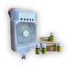 Fan-humidifier, Desktop Air Conditioner, Aroma Diffuser + Set of Essential Oils