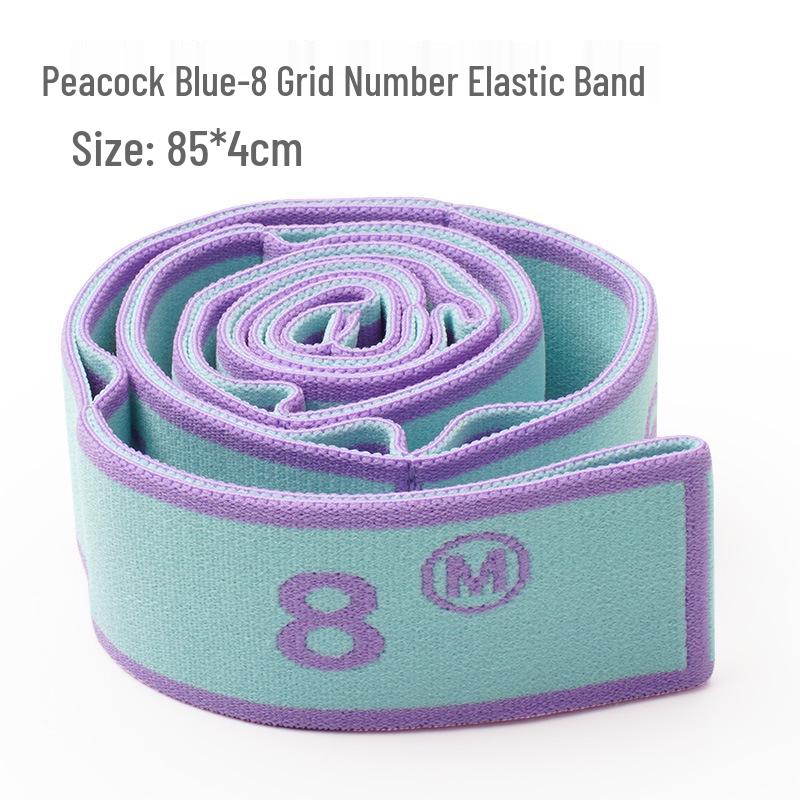 Children's and Adults' Latin Dance Elastic Yoga Strap - Figure Eight Stretching Band