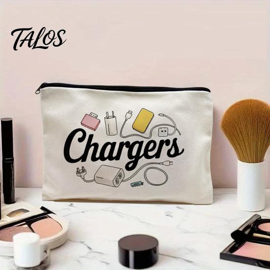 Storage Bag, Large Capacity Travel Organizer, Wear-Resistant Portable Cosmetic Zipper Pouch, for Stationery Makeup And Crafts