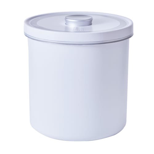 AUTO FRESH KEEPER, a fully automatic vacuum storage container with a large capacity of 10kg (13L) and 10kg capacity. Features include insect protectio