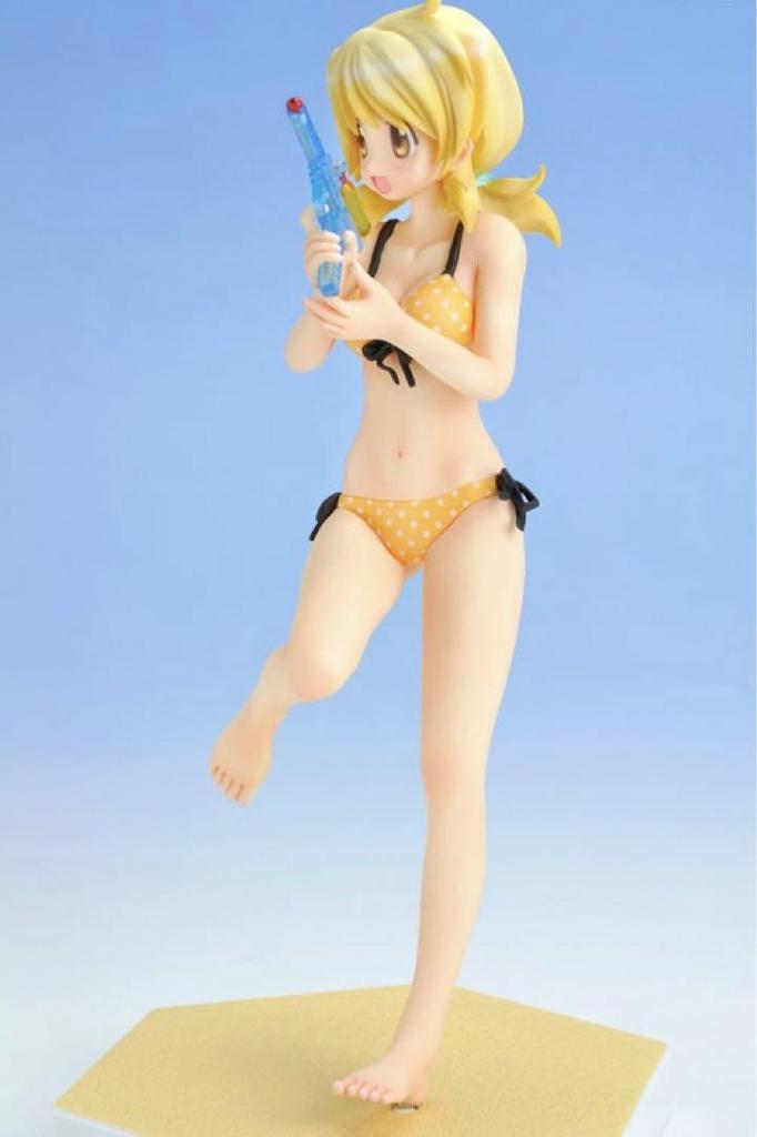 [USED] Hidamari Sketch Honeycomb Miyako Figure Wave