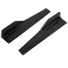 Car Side Skirt   Matte Black High Strength Plastic Lightweight   Splitter Winglet Canard Diffuser for Most Vehicles 2 PCS