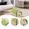 Cat House Bed Breathable Removable Hideaway Shelter Pet Dog Nest for Small Dogs Indoor Cats