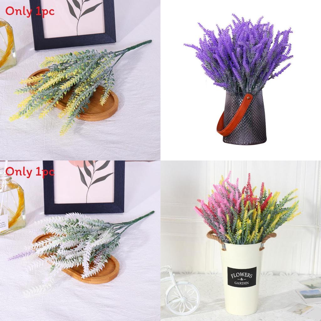 Seiden Lavendel Beflockte Blumen Für Foto Requisiten Und Party Dekoration
