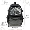 [Harujio] Detachable2-Way Ita Bag, Ita Backpack, Large Capacity, Transparent Backpack, Perfect for Otaku, Otaku Activities, and Oshi Activities,