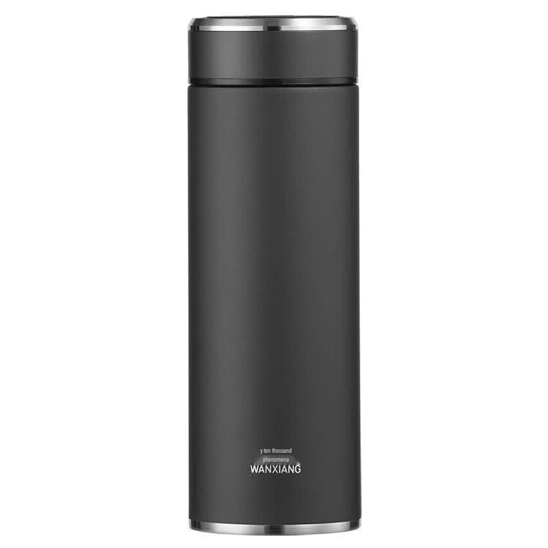 Wanxiang Portable Large Capacity Insulated Tea Mug with Filter